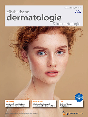 ästhetische dermatologie & kosmetologie 1/2025